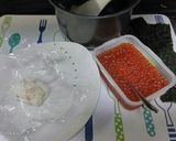 ✨今秋♦お初♦生筋子で醤油づけイクラ✨作り方5写真