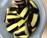 肉団子と茄子のピリ辛旨煮作り方1写真