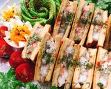 カレー高野豆腐で「タイ風海老トースト」作り方16写真