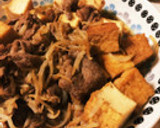 牛肉と厚揚げの炒め物作り方8写真