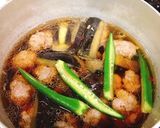 肉団子と茄子のピリ辛旨煮作り方5写真