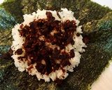 受験がんばれ！チキンカツのおにぎらず作り方2写真