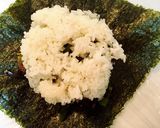 受験がんばれ！チキンカツのおにぎらず作り方4写真