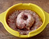 レンジで!きのこの形のきのこバーグ作り方4写真