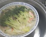 具材たっぷり贅沢な豚骨スープ麺作り方5写真