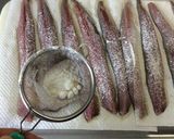 サンマのシソ味噌巻き作り方3写真