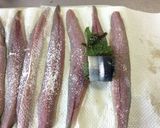 サンマのシソ味噌巻き作り方5写真