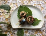 サンマのシソ味噌巻き作り方7写真
