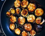 なすの豚挽き肉サンド焼き〜照り焼き風作り方6写真