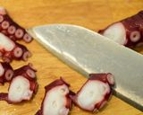 タコとトマトのバジルマリネ☆作り方3写真