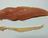 改良！基本のササミフライ（筋の取り方も）作り方4写真