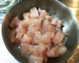 秋定番！キノコとむね肉のチョップドサラダ作り方1写真