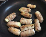 絶品✨長ネギの豚肉巻き〜ネギソースがけ〜作り方3写真