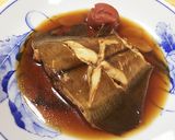 カレイの煮付け♡梅干と生姜でまろやか煮汁作り方7写真