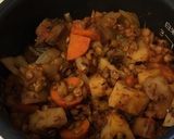 炊飯器deレンズ豆と根菜のトマト煮♪作り方2写真