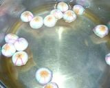 簡単おもてなし　麩と結び三つ葉のすまし汁作り方8写真