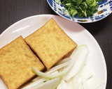 厚揚げと玉ねぎのレンジで簡単おかず作り方1写真