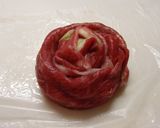 薄切り肉で渦巻きソテー作り方10写真