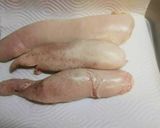 簡単＆絶品！鮭の白子ＤＥ白子汁♪作り方1写真