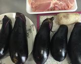 常備菜♡簡単！鶏肉と茄子と蓮根の甘酢あん作り方1写真