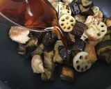 常備菜♡簡単！鶏肉と茄子と蓮根の甘酢あん作り方6写真