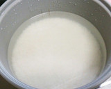 炊飯器でもちもち ＊鶏ごぼうおこわ＊作り方1写真