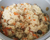 炊飯器でもちもち ＊鶏ごぼうおこわ＊作り方9写真