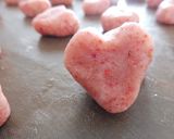 ほんのりピンク♡のスノーハート作り方5写真
