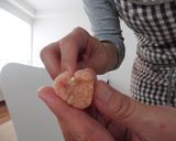 ほんのりピンク♡のスノーハート作り方7写真
