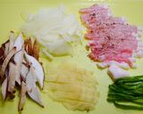 レンジで簡単！生姜たっぷり青椒肉絲風作り方1写真