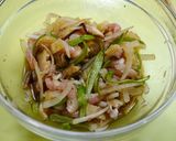 レンジで簡単！生姜たっぷり青椒肉絲風作り方2写真