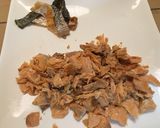 ごま油香る♡塩鮭とキノコの炊き込みご飯作り方4写真