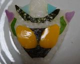 仮面ライダー ゴースト 英雄 キャラ弁作り方60写真