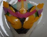 仮面ライダー ゴースト 英雄 キャラ弁作り方62写真