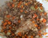 辛くない！お野菜たっぷり麻婆豆腐飯作り方3写真