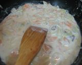 鮭のクリームソースパスタ作り方6写真