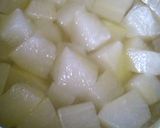 冬瓜のコンポート　コアントロー風味作り方4写真