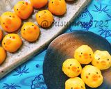 クリチでお団子風!南瓜クリチひよこ団子作り方14写真