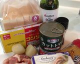 チキンとアンチョビのトマトパスタ作り方1写真