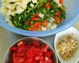 炒める!コロコロ肉と野菜のドライカレー作り方1写真