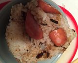 おかか昆布あらびきウインナーおにぎり作り方4写真