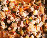 炒める!コロコロ肉と野菜のドライカレー作り方6写真
