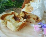 HBで♥お豆腐と黒糖きな粉クリームパン作り方7写真