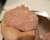 うちの定番！こっそり豆腐入りハンバーグ作り方4写真