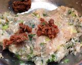 残暑にも✨ナスの鶏ひきin梅シソ挟み焼き作り方3写真