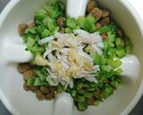 犬ご飯★ささみとゴーヤうまうまトッピング作り方7写真