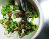 犬ご飯★ささみとゴーヤうまうまトッピング作り方8写真