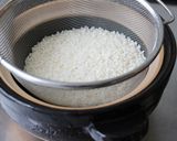 土鍋で　たこめし作り方1写真