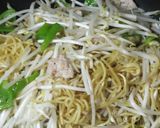 神楽南蛮かピーマン+青唐のソース焼きそば作り方7写真