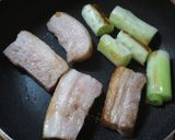 茹で豚と白ネギの甘辛焼き作り方4写真